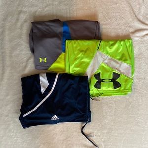 Basketball shorts bundle: Under Armour | Adidas